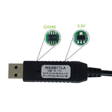 Max USB to TTL Serial Cable 3.3V Converter Adapter TX RX Signal Female Socket