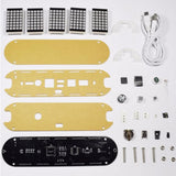 Max DIY Digital Clock Set DS3231 Multifunction LED Dot Matrix Effects Clock