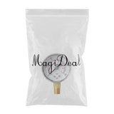 Max Pressure Gauge 0-100PSI 0-7Bar Dial Pneumatic Hydraulic Air Pressure Measure