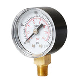 Max Pressure 0-200PSI 0-14Bar Dial Pneumatic Hydraulic Air Pressure Gauge