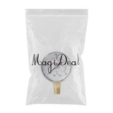 Max Pressure 0-200PSI 0-14Bar Dial Pneumatic Hydraulic Air Pressure Gauge