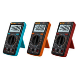 Max Maxb M1 Digital Multimeter tester Auto AC/DC Ammeter Voltmeter Ohm  Orange