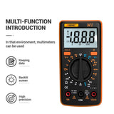 Max Maxb M1 Digital Multimeter tester Auto AC/DC Ammeter Voltmeter Ohm  Orange