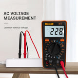 Max Maxb M1 Digital Multimeter tester Auto AC/DC Ammeter Voltmeter Ohm  Orange