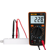 Max Maxb M1 Digital Multimeter tester Auto AC/DC Ammeter Voltmeter Ohm  Orange