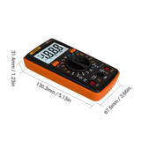 Max Maxb M1 Digital Multimeter tester Auto AC/DC Ammeter Voltmeter Ohm  Orange