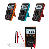 Max Maxb M1 Digital Multimeter tester Auto AC/DC Ammeter Voltmeter Ohm  Orange