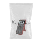 Max M1 Digital Multimeter tester Auto AC/DC Ammeter Voltmeter Ohm  Red