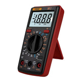 Max M1 Digital Multimeter tester Auto AC/DC Ammeter Voltmeter Ohm  Red