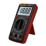 Max M1 Digital Multimeter tester Auto AC/DC Ammeter Voltmeter Ohm  Red