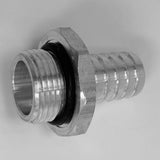 Max Aluminum Metal Hose Fitting Connector Adapter Male Thread Pipe Coupler 25.5mm