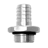 Max Aluminum Metal Hose Fitting Connector Adapter Male Thread Pipe Coupler 25.5mm