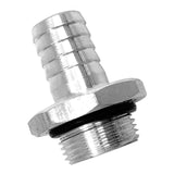 Max Aluminum Metal Hose Fitting Connector Adapter Male Thread Pipe Coupler 25.5mm