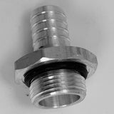 Max Aluminum Metal Hose Fitting Connector Adapter Male Thread Pipe Coupler 25.5mm