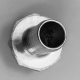 Max Aluminum Metal Hose Fitting Connector Adapter Male Thread Pipe Coupler 25.5mm