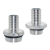 Max Aluminum Metal Hose Fitting Connector Adapter Male Thread Pipe Coupler 25.5mm