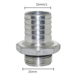 Max Aluminum Hose Fitting Connector Adapter Male Thread Pipe Coupler 25.5cm
