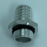 Max Aluminum Hose Fitting Connector Adapter Male Thread Pipe Coupler 25.5cm