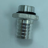 Max Aluminum Hose Fitting Connector Adapter Male Thread Pipe Coupler 25.5cm