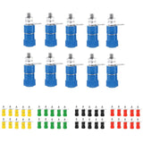 Max 10pcs/pack 4mm Banana Sockets Speaker Binding Posts Terminal Jack Connector