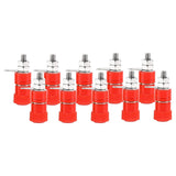 Max 10pcs/pack 4mm Banana Sockets Speaker Binding Posts Terminal Jack Connector