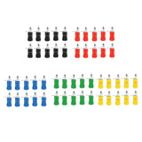 Max 10pcs/pack 4mm Banana Sockets Speaker Binding Posts Terminal Jack Connector