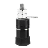 Max 4mm Banana Socket Nickel Plated Binding Post Nut Plug Jack Connector Black