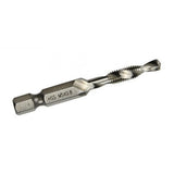 Maxbell Hand Tap Drill Bits M3 M4 M5 M6 M8 M10 Metalworking Tools M5x0.8mm Silver