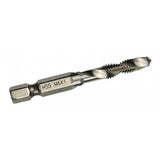 Maxbell Hand Tap Drill Bits M3 M4 M5 M6 M8 M10 Metalworking Tools M6x1mm Silver