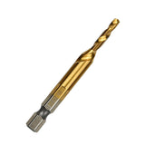 Maxbell Hand Tap Drill Bits M3 M4 M5 M6 M8 M10 Metalworking Tools M4x0.7mm Gold