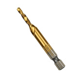 Maxbell Hand Tap Drill Bits M3 M4 M5 M6 M8 M10 Metalworking Tools M4x0.7mm Gold