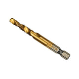 Maxbell Hand Tap Drill Bits M3 M4 M5 M6 M8 M10 Metalworking Tools M6x1mm Gold