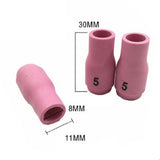 Max WP-9 18 26 TIG Welding Torch Consumables Collet Body Ceramic Nozzle 13N09