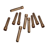 Max 10pcs TIG Collet Tips For WP9 18 26 TIG Welding Torch Series 2.4mm