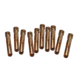 Max 10pcs TIG Collet Tips For WP9 18 26 TIG Welding Torch Series 2.4mm