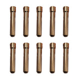 Max 10pcs TIG Collet Tips For WP9 18 26 TIG Welding Torch Series 2.4mm