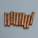 Max 10pcs TIG Collet Tips For WP9 18 26 TIG Welding Torch Series 2.4mm