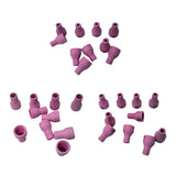 Max TIG Welding Torch Consumables Collet Body Ceramic Nozzle Pink 5x30