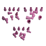Max TIG Welding Torch Consumables Collet Body Ceramic Nozzle Pink 5x30
