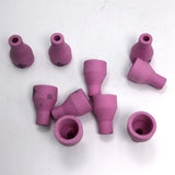 Max TIG Welding Torch Consumables Collet Body Ceramic Nozzle Pink 5x30