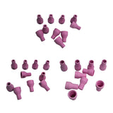 Max TIG Welding Torch Consumables Collet Body Ceramic Nozzle Pink 5x30