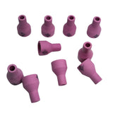 Max TIG Welding Torch Consumables Collet Body Ceramic Nozzle Pink 6x30