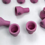 Max TIG Welding Torch Consumables Collet Body Ceramic Nozzle Pink 6x30