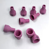 Max TIG Welding Torch Consumables Collet Body Ceramic Nozzle Pink 6x30