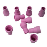 Max TIG Welding Torch Consumables Collet Body Ceramic Nozzle Pink 9x30