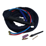 Max WP-18 Water-Cooled TIG Welding Torch Complete Set 5 Meters Cable