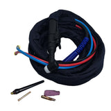 Max WP-18 Water-Cooled TIG Welding Torch Complete Set 5 Meters Cable