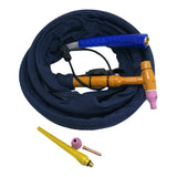 Max QQ150A TIG Welding Torch Complete Flexible Head with Consumables 4M
