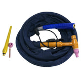 Max QQ150A TIG Welding Torch Complete Flexible Head with Consumables 4M