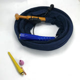 Max QQ150A TIG Welding Torch Complete Flexible Head with Consumables 4M
